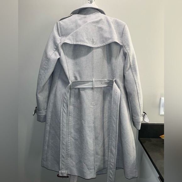 J. Crew wool cashmere grey coat - Picture 4 of 5